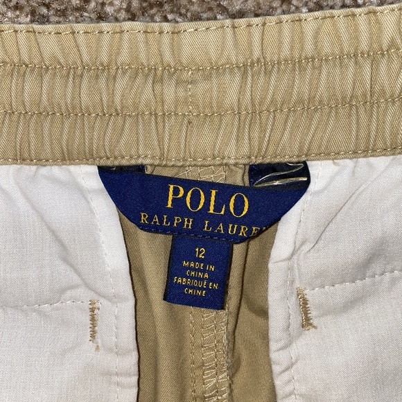 Like New Boys Polo Ralph Lauren Khaki Shorts - Picture 6 of 6